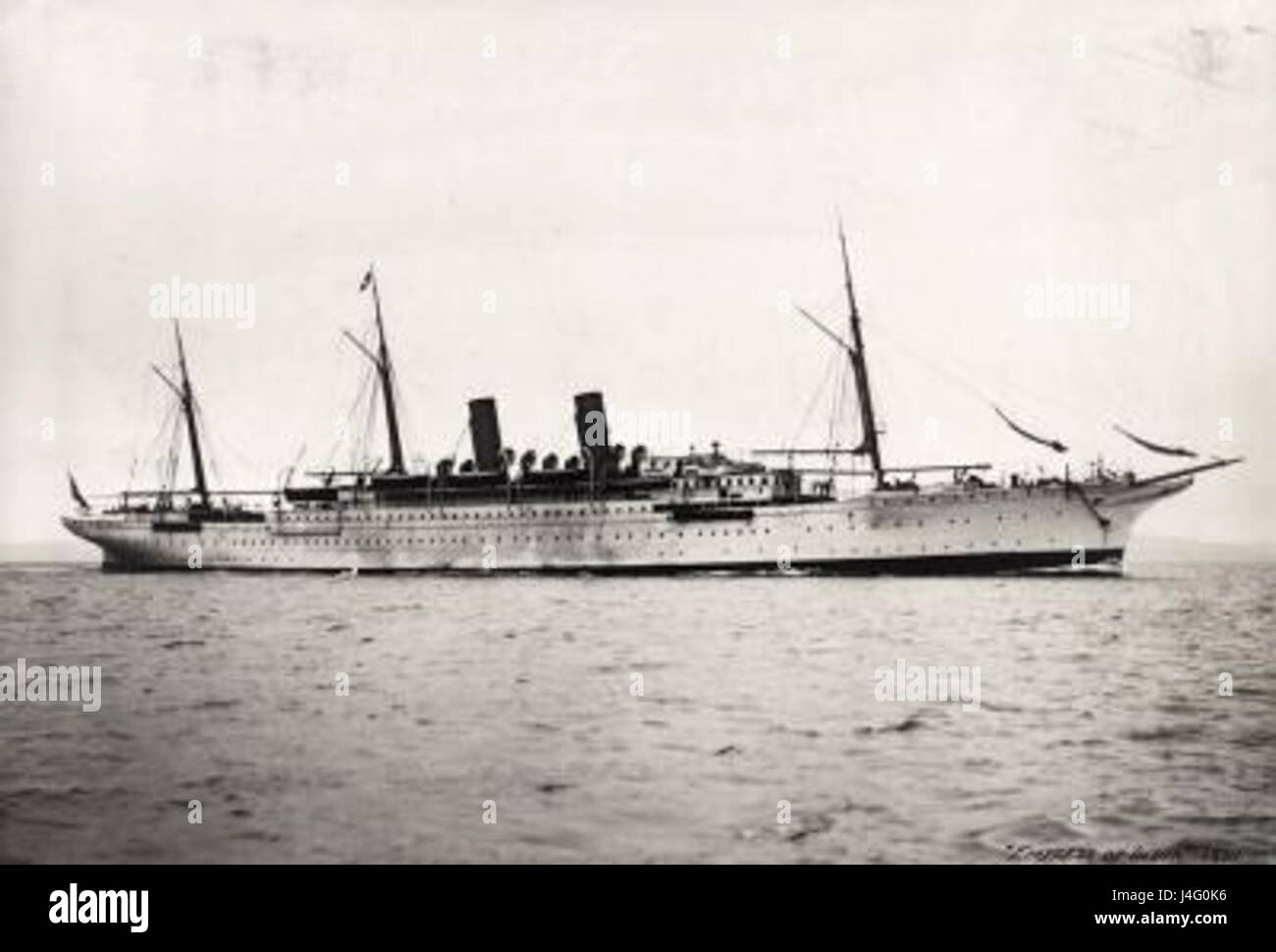 SS Empress of India 1891 Stock Photo - Alamy