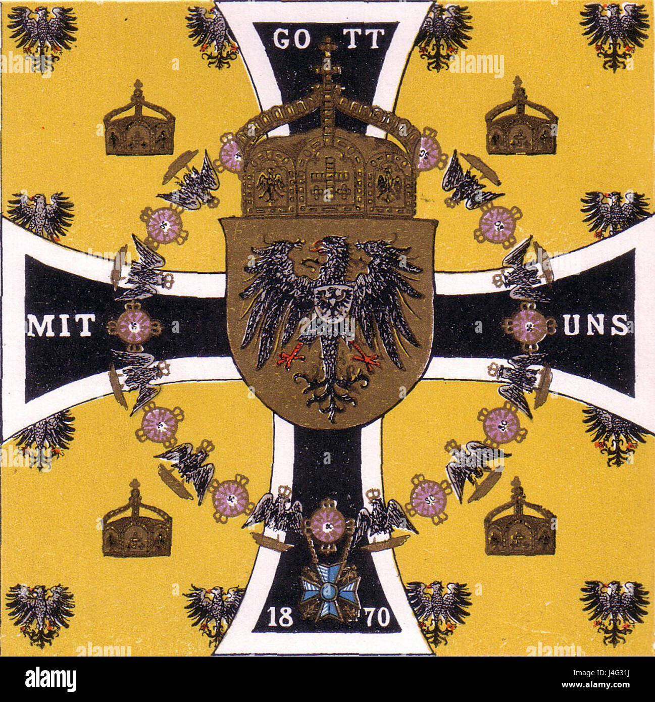 Germany flag 1900 hi-res stock photography and images - Alamy