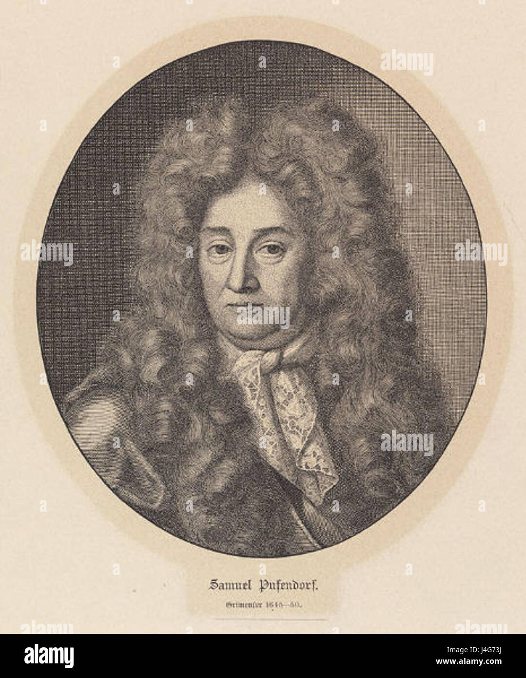 Samuel von Pufendorf Stock Photo Alamy