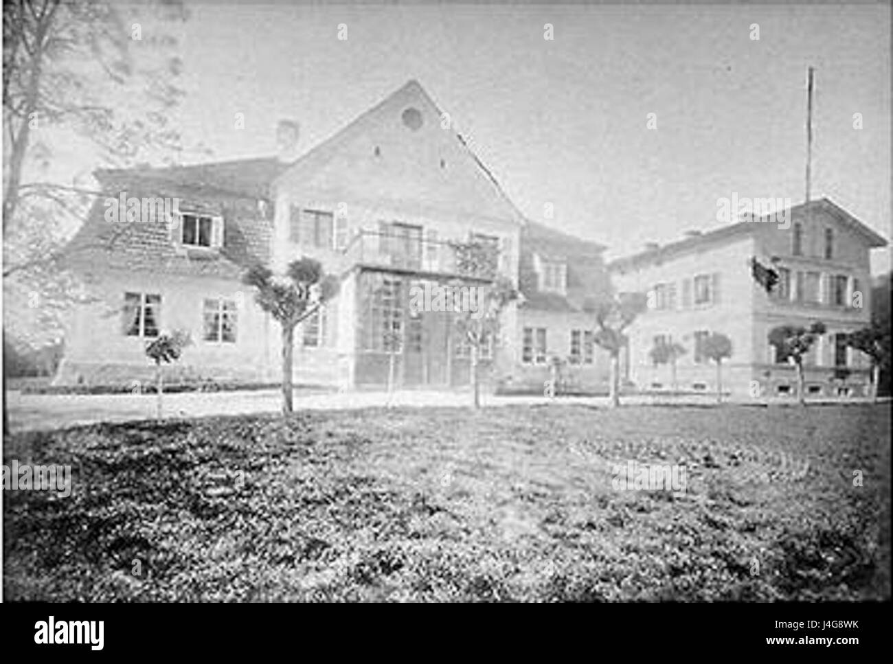 Schloss Neudorf Mencke 1870 1 Stock Photo Alamy