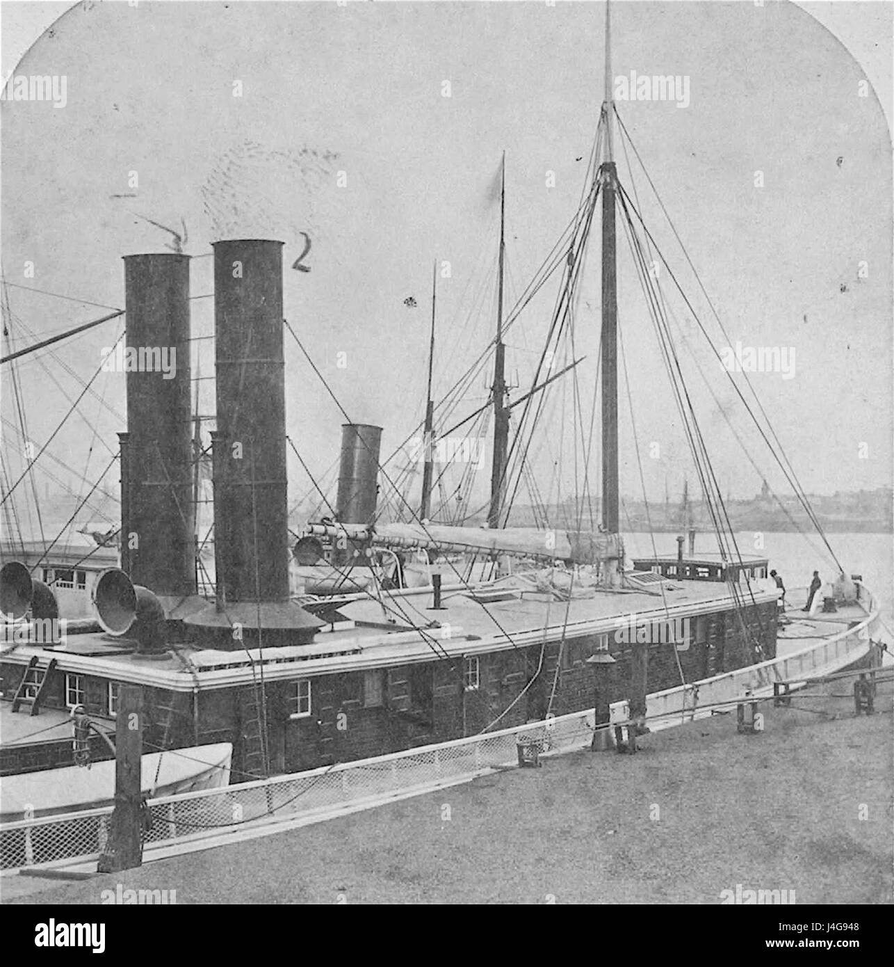 The boston wharf Black and White Stock Photos & Images Alamy