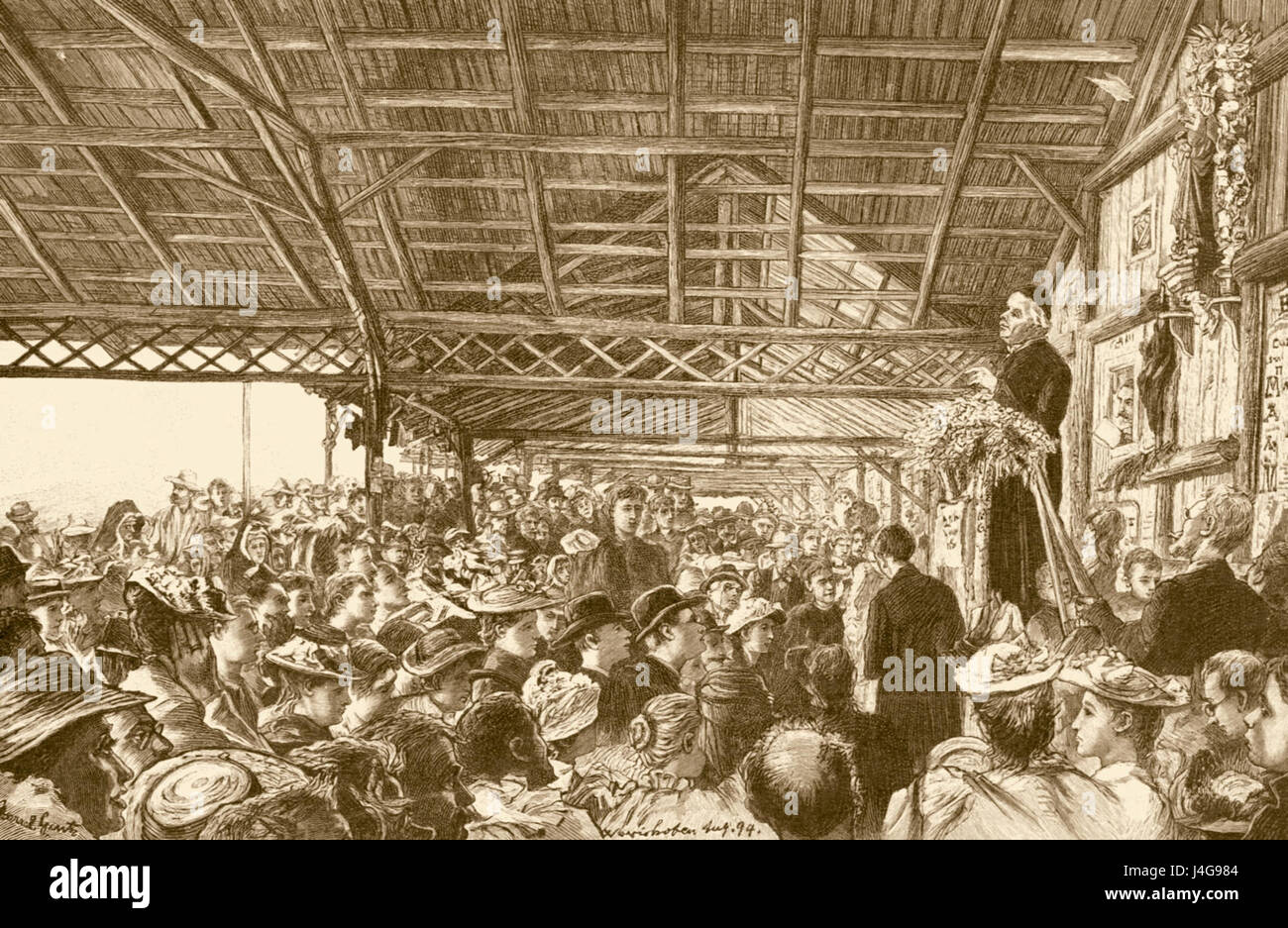Sebastian Kneipp 1895 Stock Photo