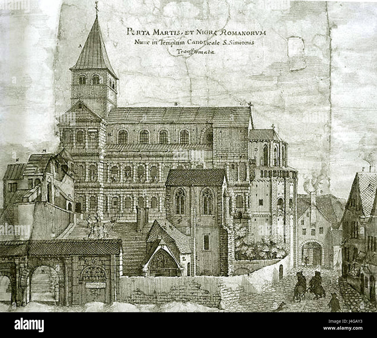 Map of st simeon hires stock photography and images Alamy