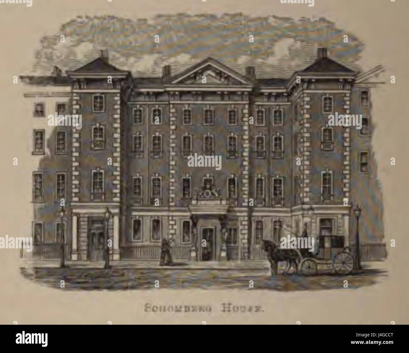 Shemberg Building Map of schomberg hi-res stock photography and images - Alamy