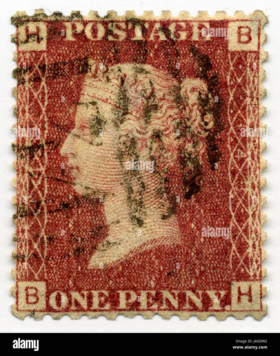 Penny red stamp hires stock photography and images Alamy
