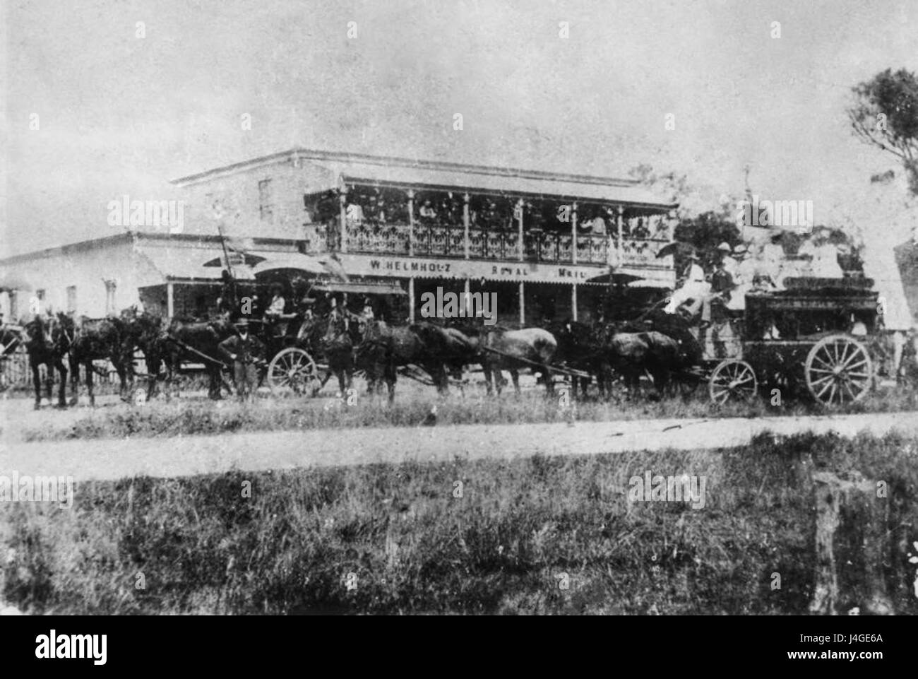 Royal Mail Hotel Stock Photo Alamy