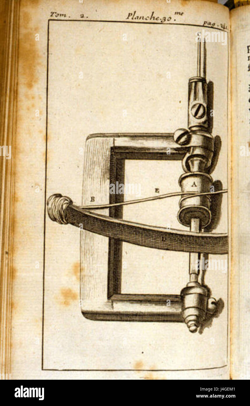Roulette de dentiste de Pierre Fauchard Stock Photo Alamy