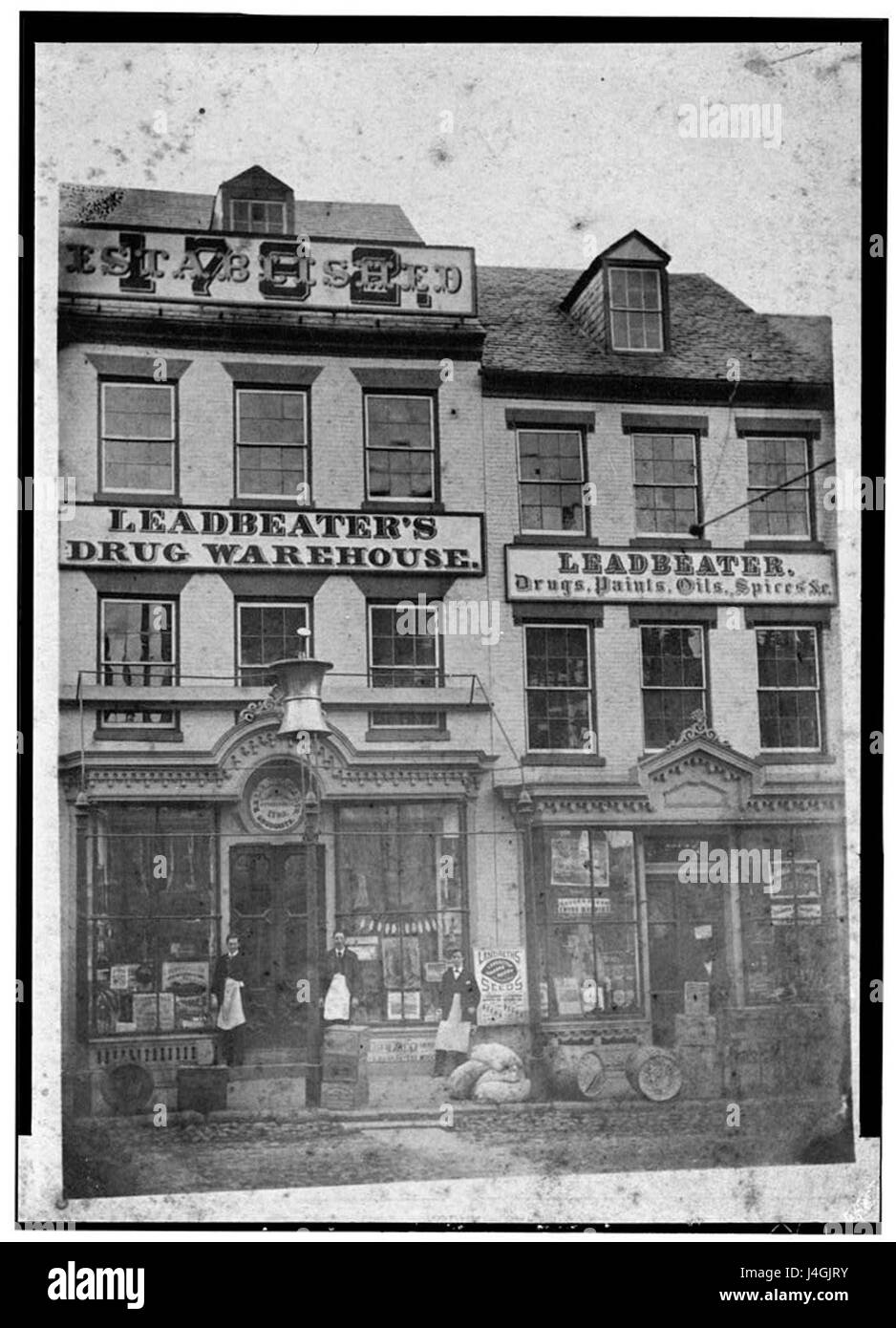 Stabler Leadbeater Apothecary Shop Stock Photo Alamy