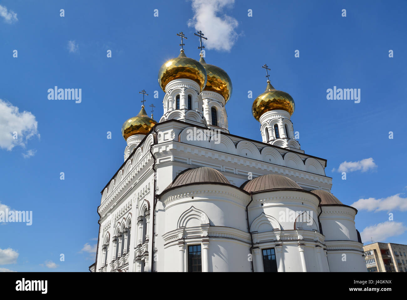 Church of Alexander Nevsky in a Tver, Russia Stock Photo
