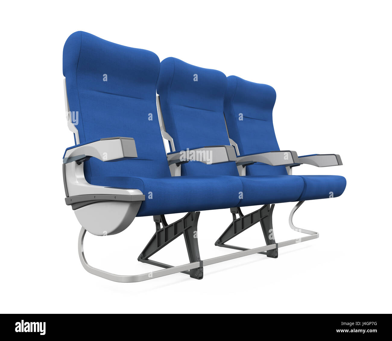 Airplane Seats Isolated Stock Photo - Alamy