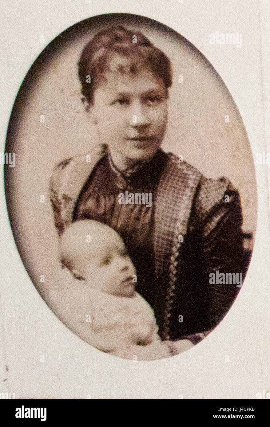 Sister of Vincent Willem van Gogh, Johanna Bonger (Jo Stock Photo - Alamy