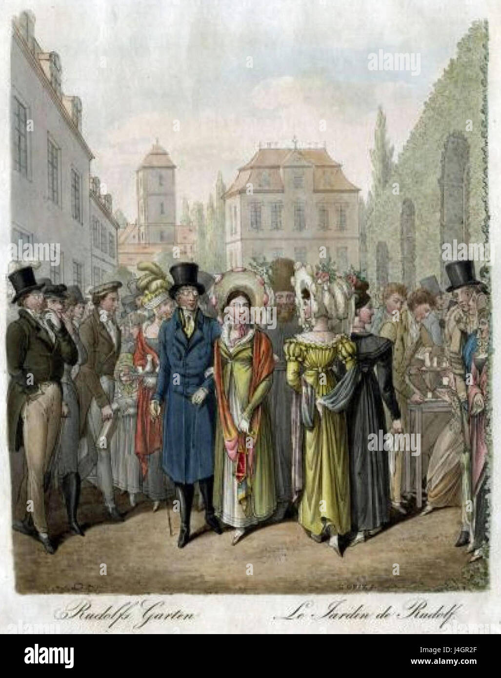 Rudolphs Garten Leipzig Stock Photo Alamy