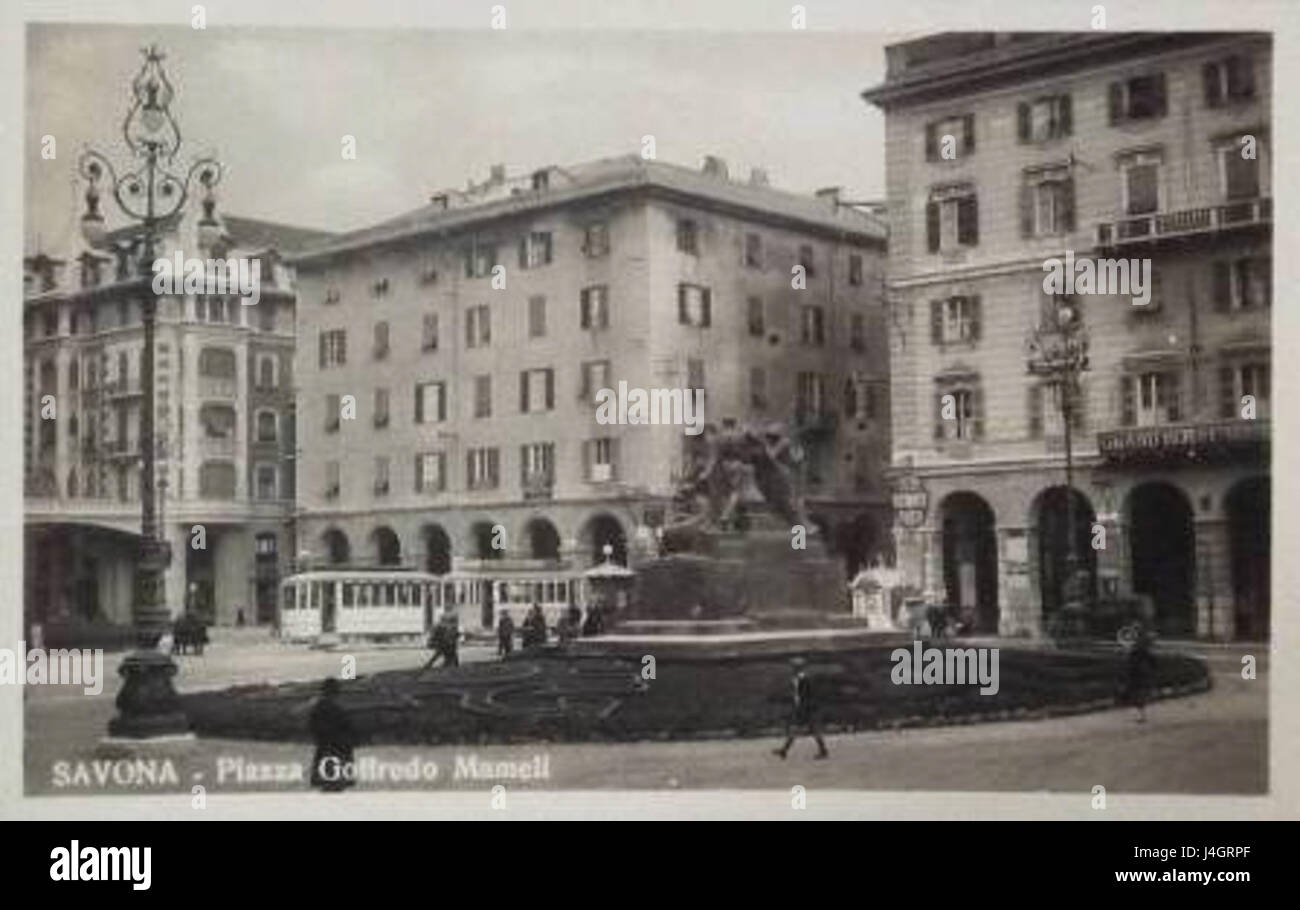 Savona Piazza Mameli Stock Photo - Alamy
