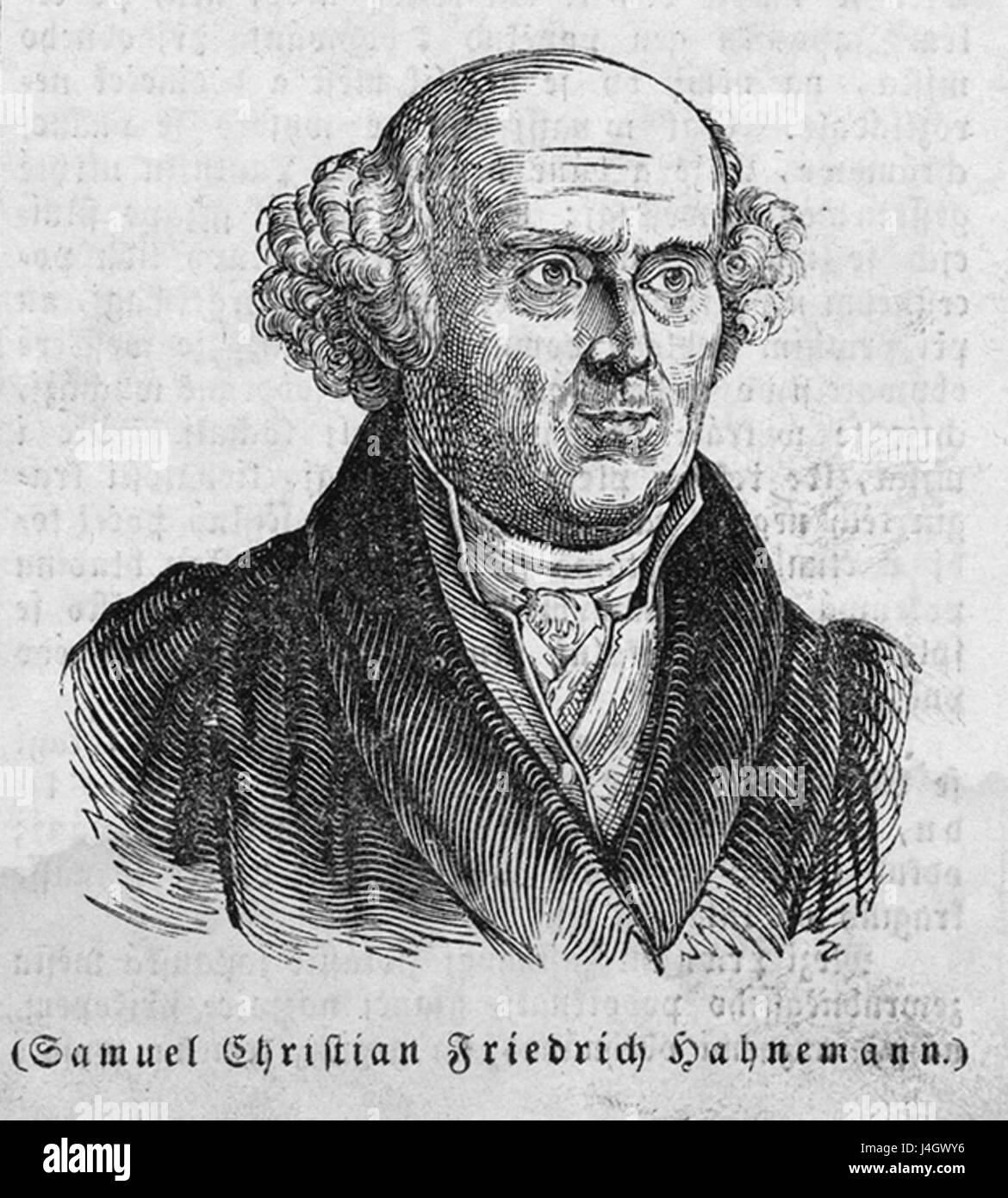 Samuel Hahnemann 1835 Stock Photo Alamy