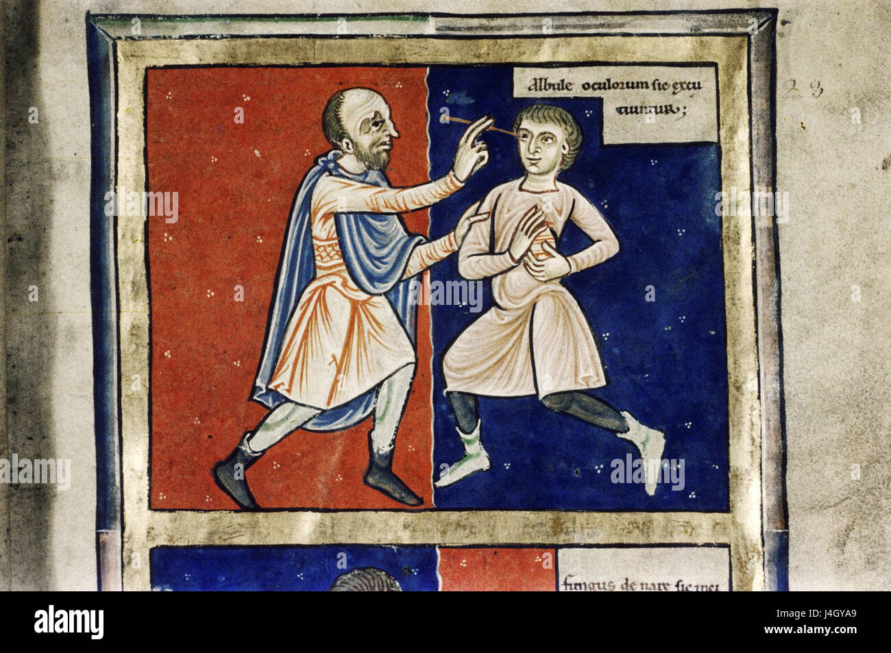 Starstich mittelalterliche Darstellung 1 Stock Photo - Alamy