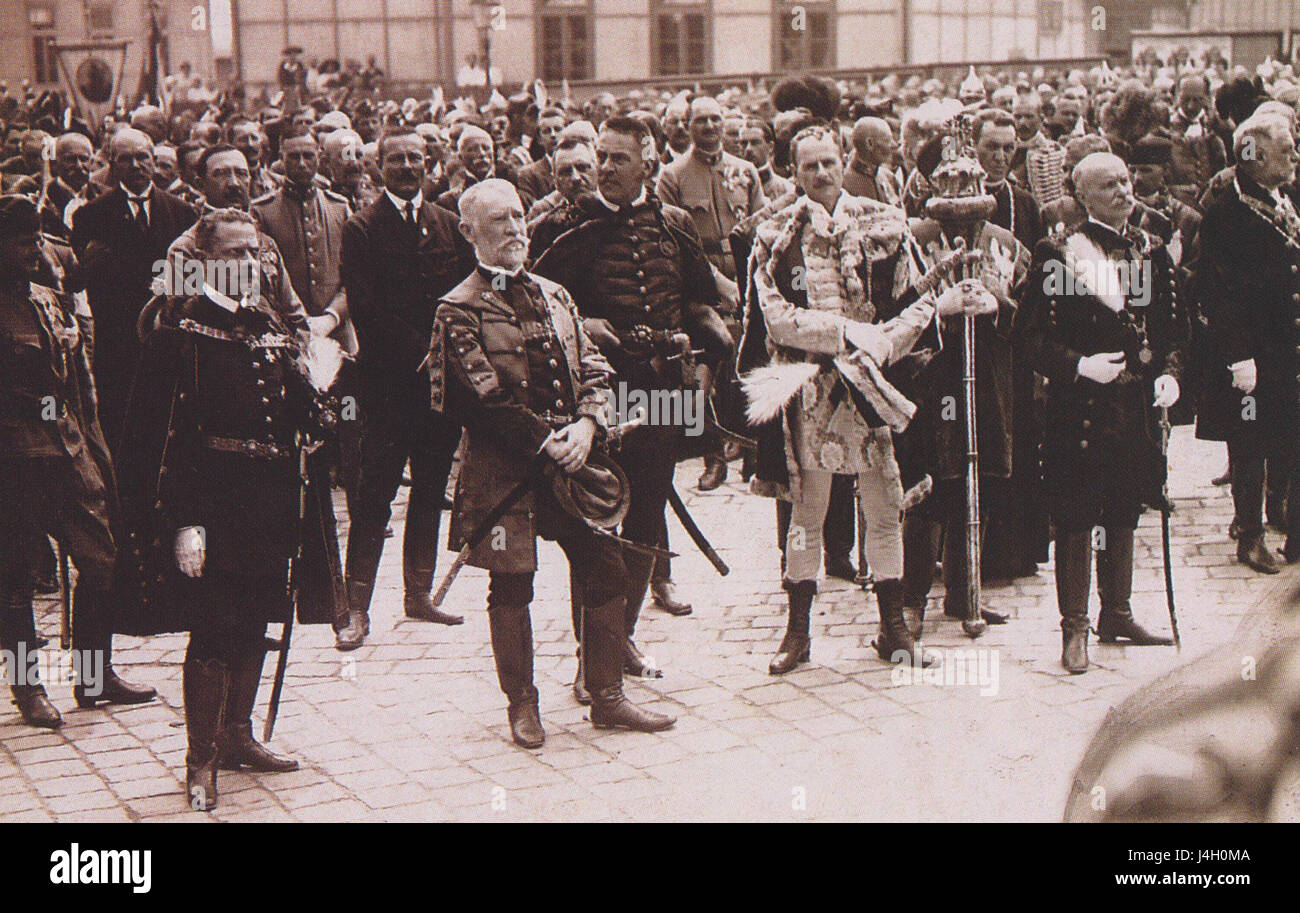 Simonyi Semadam August 1920 Stock Photo Alamy