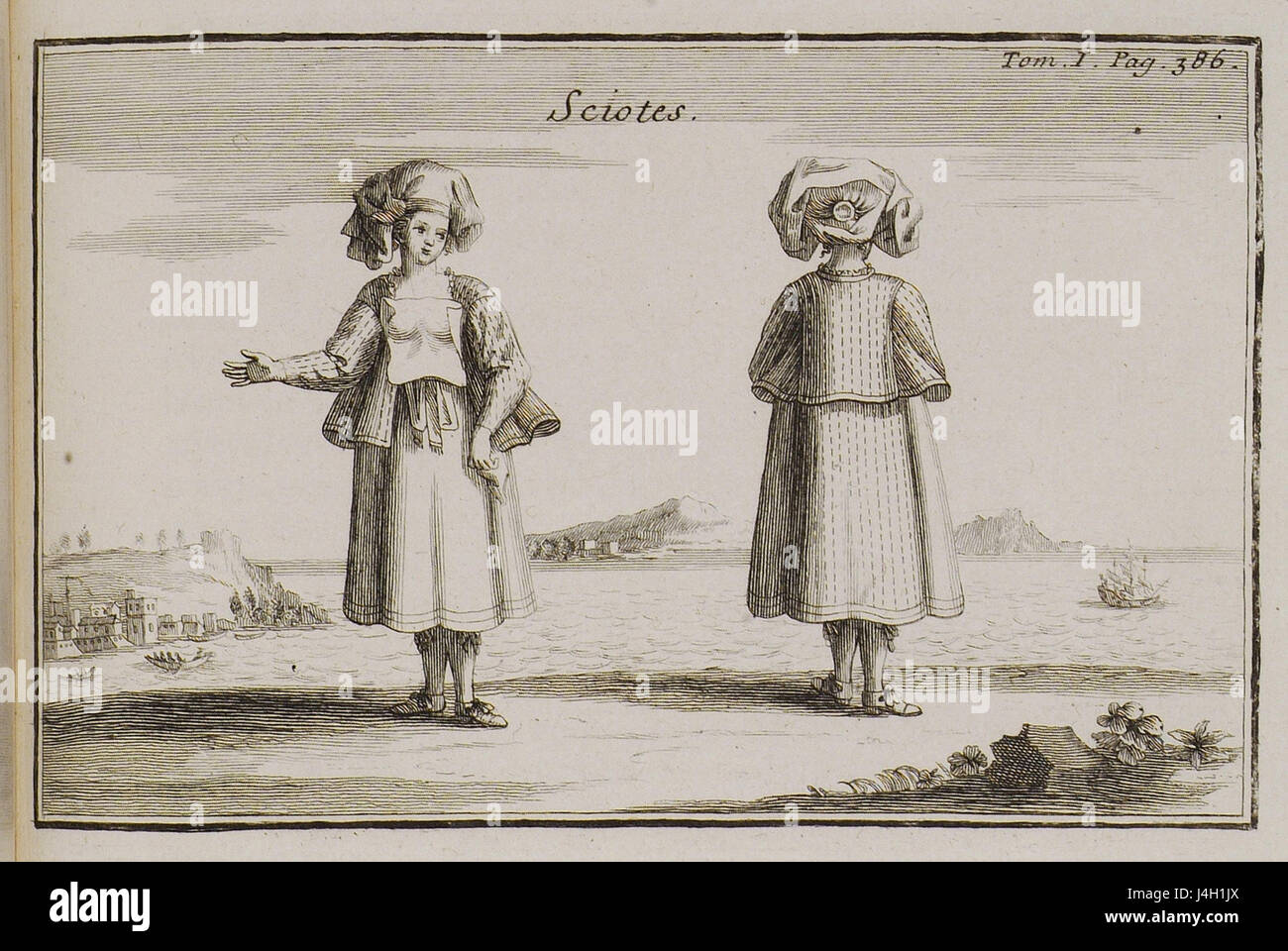 Sciotes   Tournefort Joseph Pitton De   1717 Stock Photo