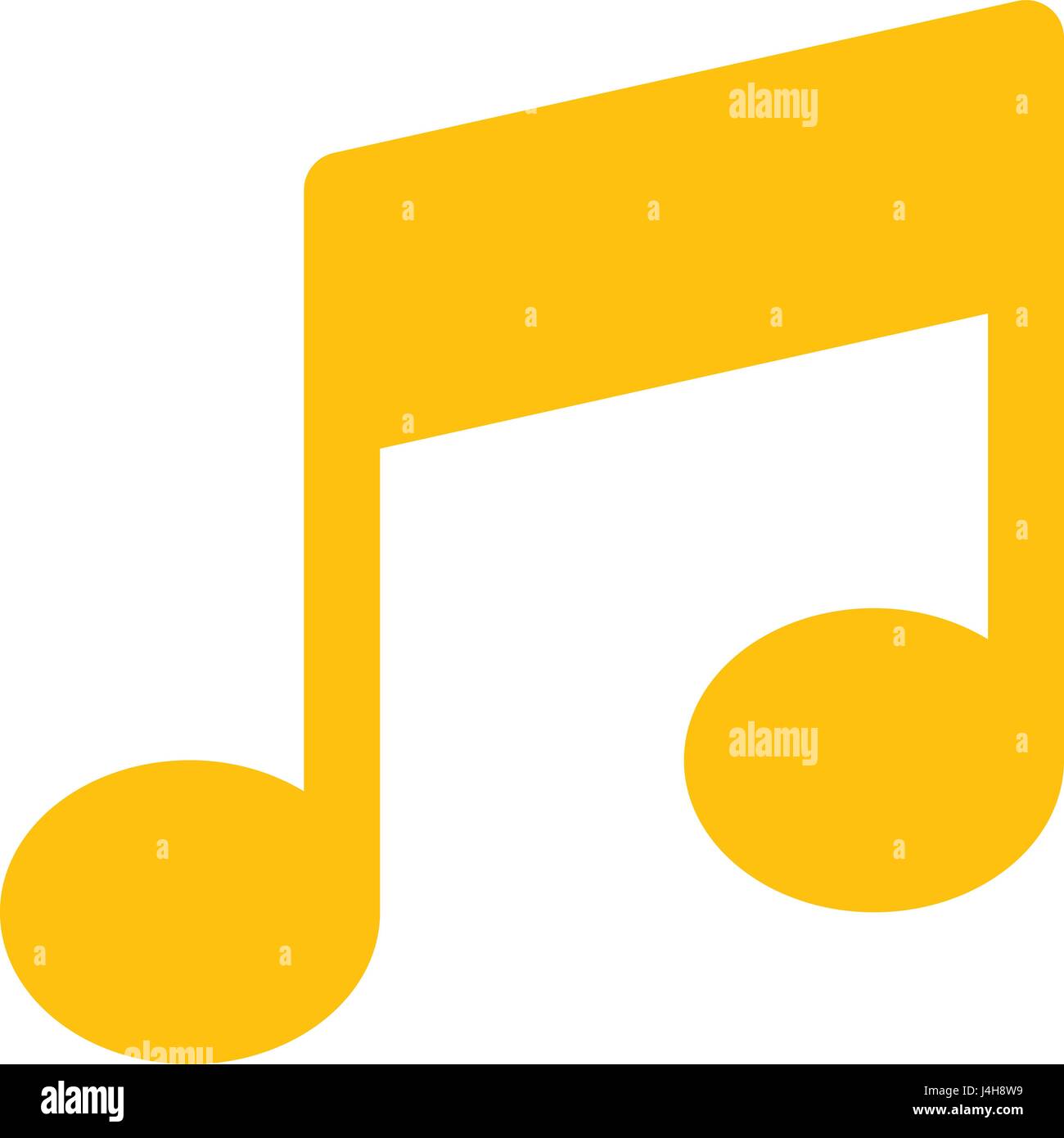 beam music note Stock Vector Image & Art Alamy