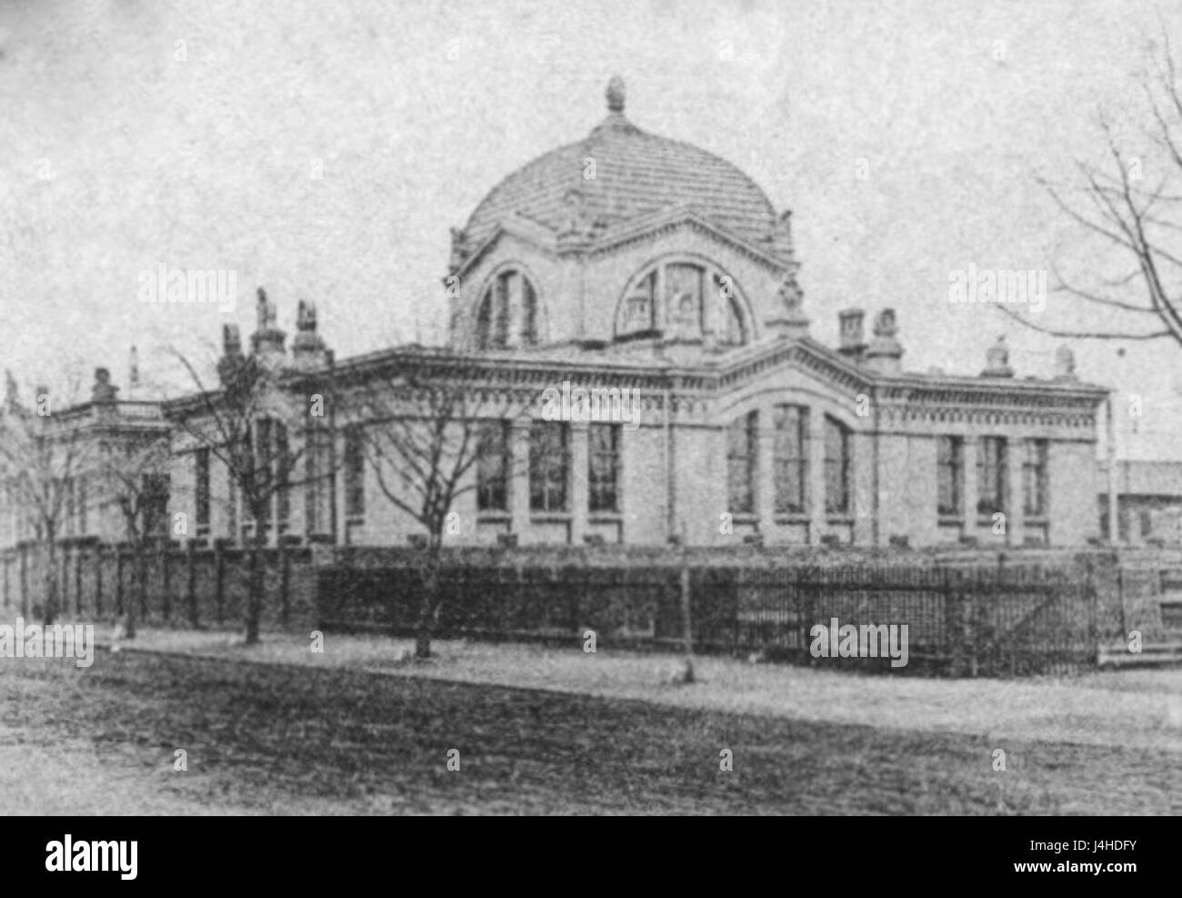 Saccharinfabrik Salbke um 1900 Stock Photo