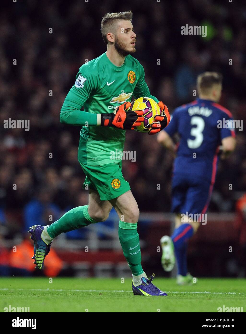 MANCHESTER UNITED GOALKEEPER D ARSENAL V MANCHESTER UNITED EMIRATES STADIUM LONDON ENGLAND 22 November 2014 Stock Photo