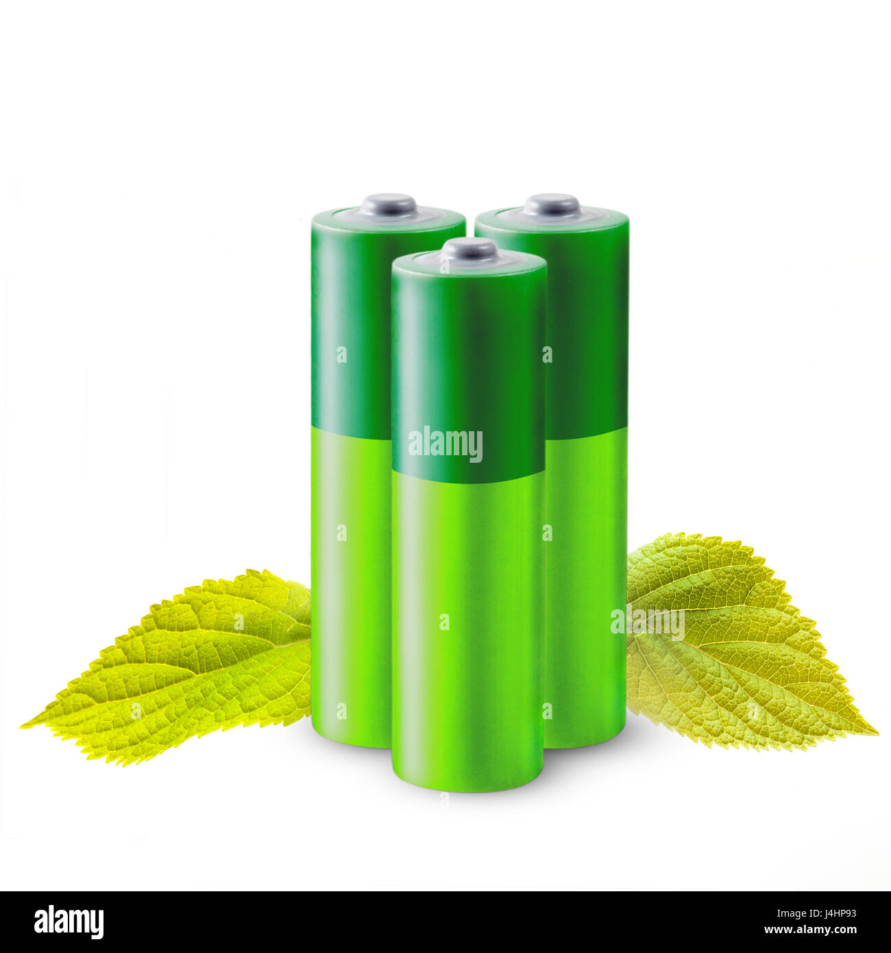 Eco green energy batteries Stock Photo Alamy