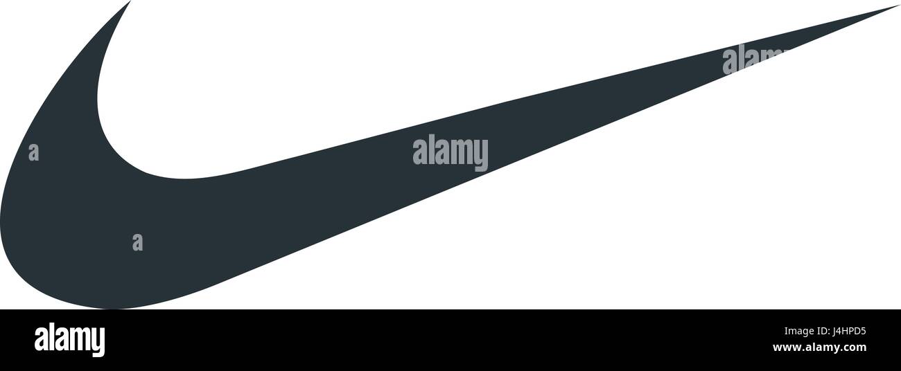 Nike swoosh logo Stock Vector Images - Alamy