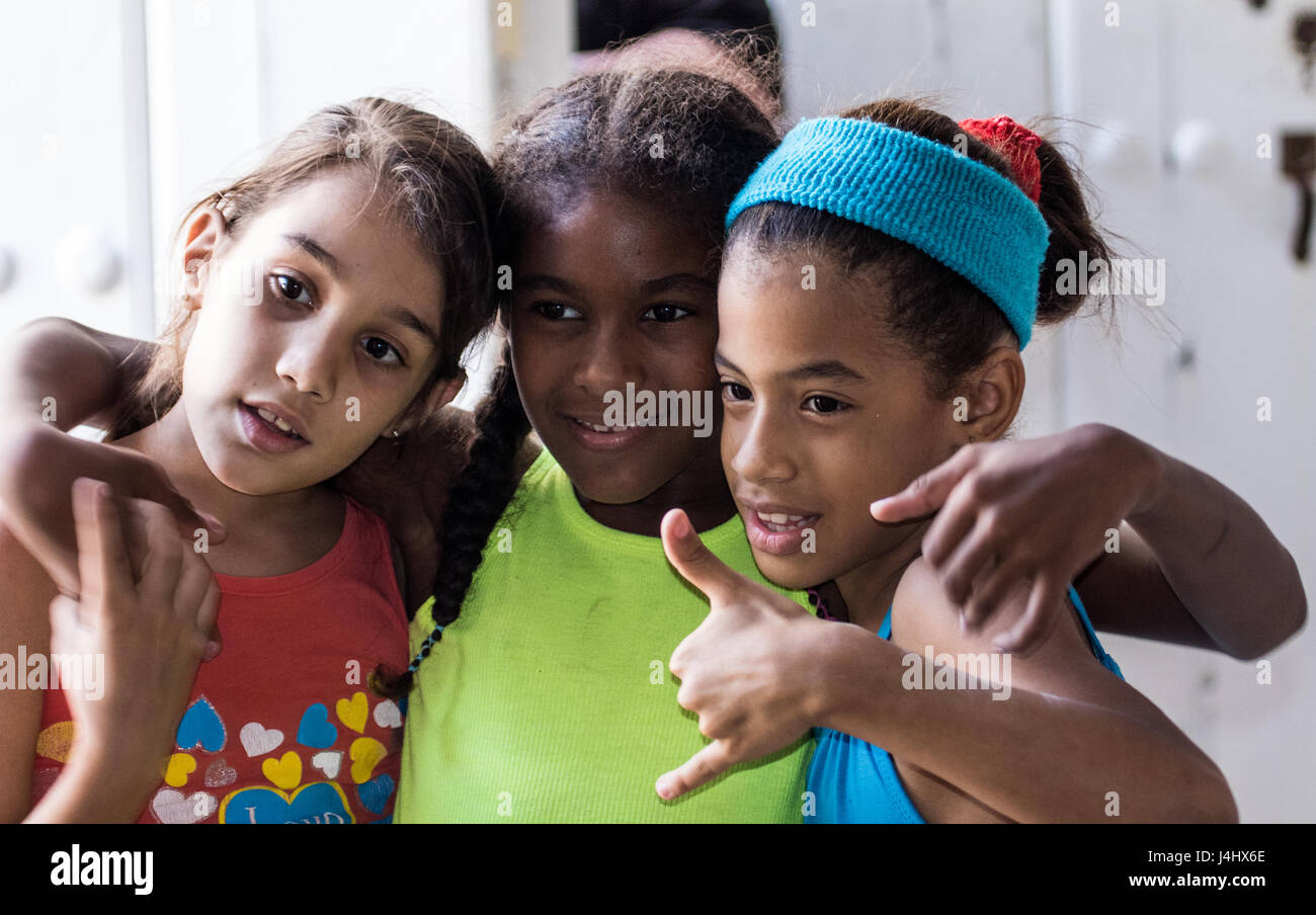 Havana Cuba Young Girls