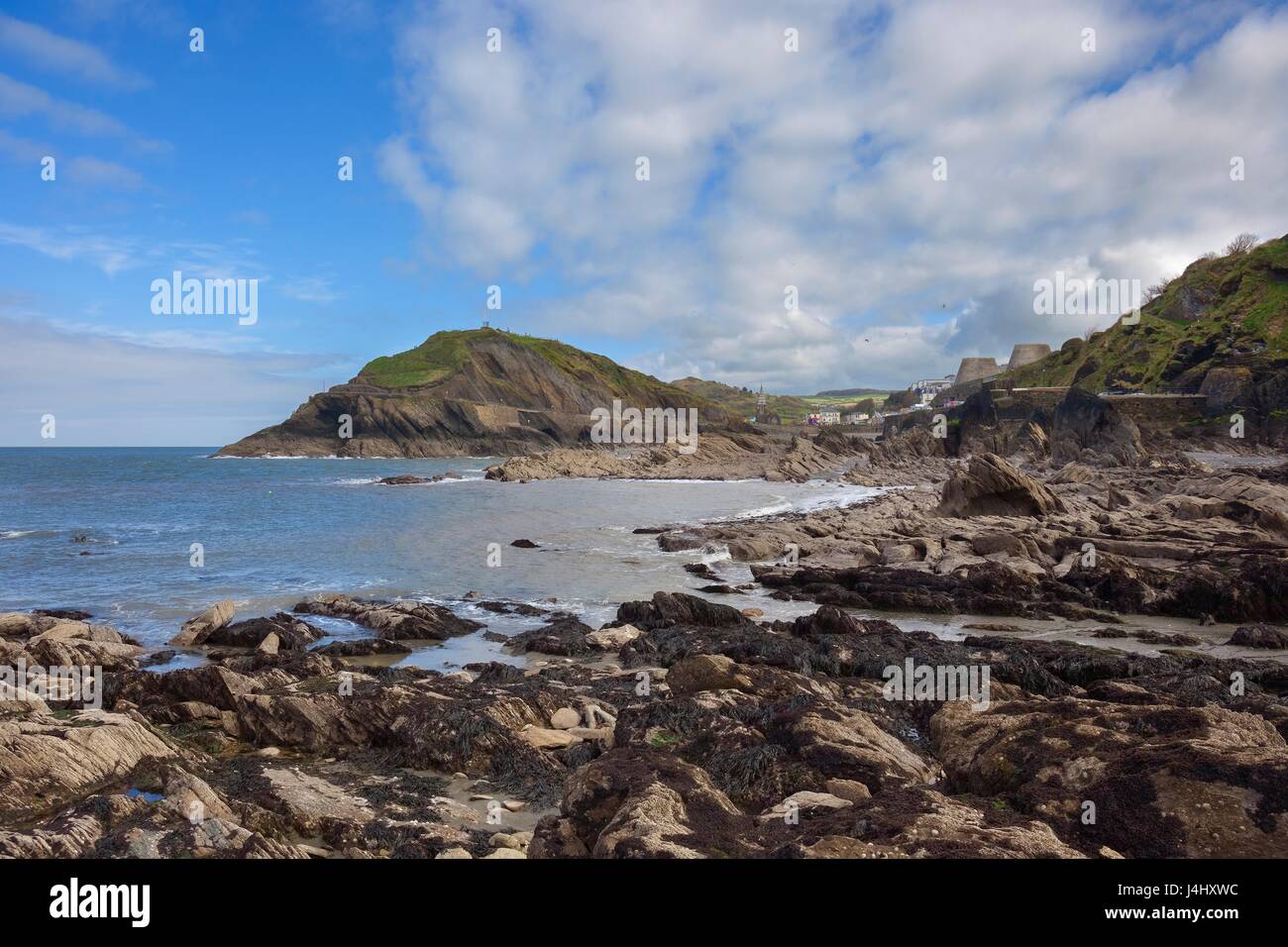 Tunnels Beaches, Devon, England Stock Photo Alamy