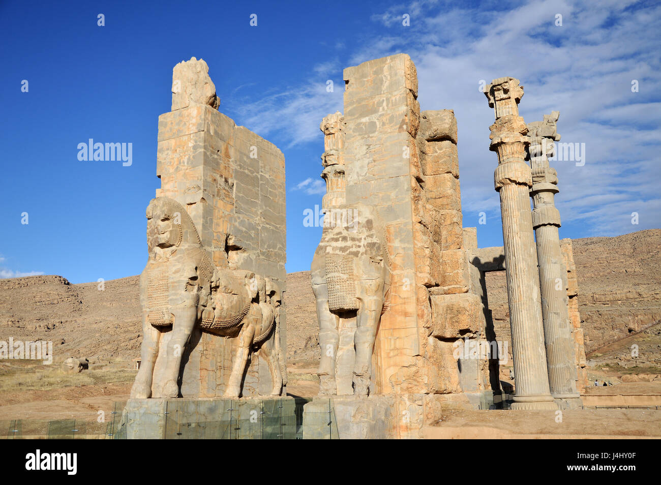The Gate of All Nations, Persepolis, Iran Stock Photo Alamy