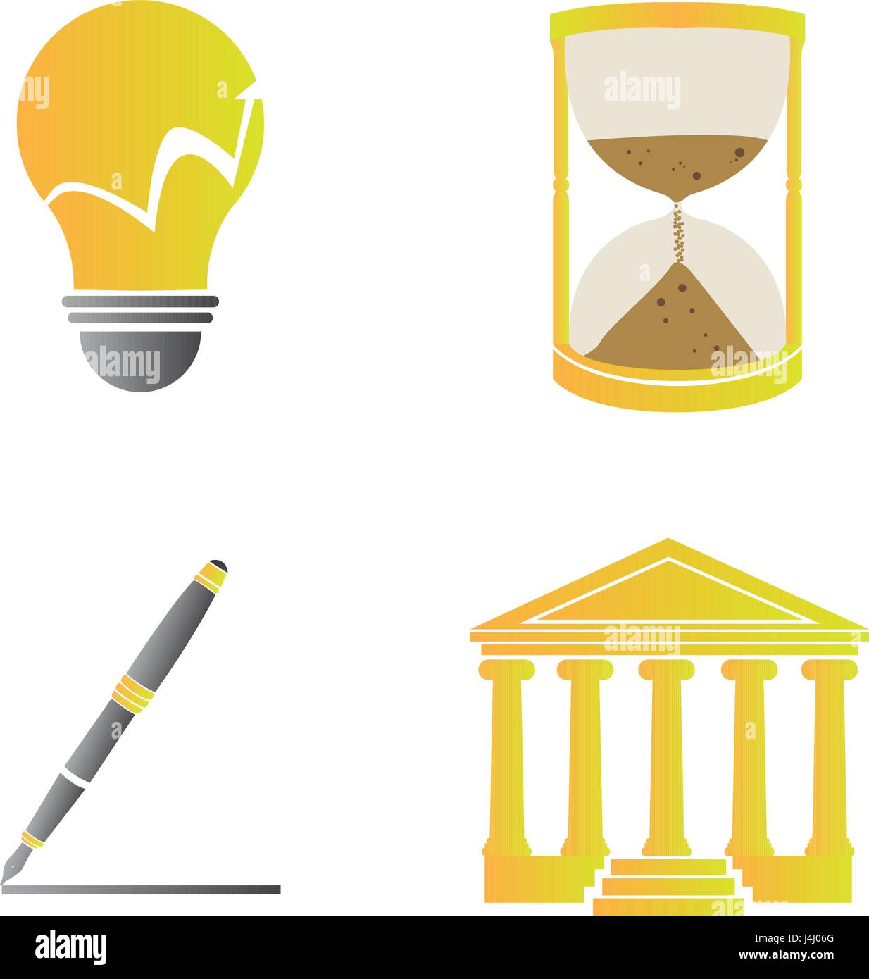 Set of business icons Stock Vector Image & Art - Alamy