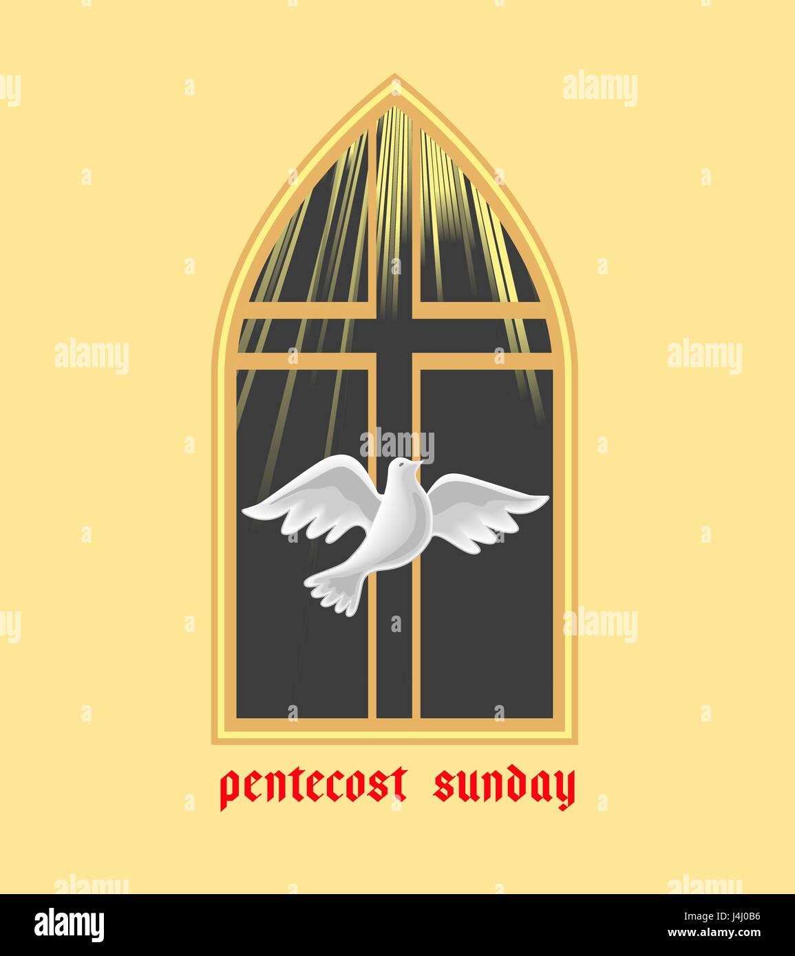 Church of pentecost of holy spirit Stock Vector Images - Alamy