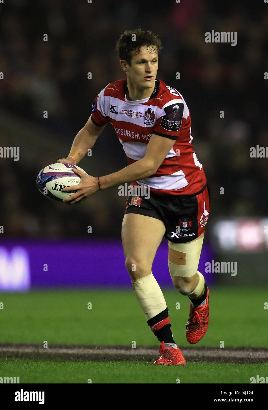 Gloucester Rugby's Billy Burns during the European Challenge Cup Final at BT Murrayfield, Edinburgh. PRESS ASSOCIATION Photo. Picture date: Friday May 12, 2017. See PA story RUGBYU Final. Photo credit should read: Mike Egerton/PA Wire Stock Photo
