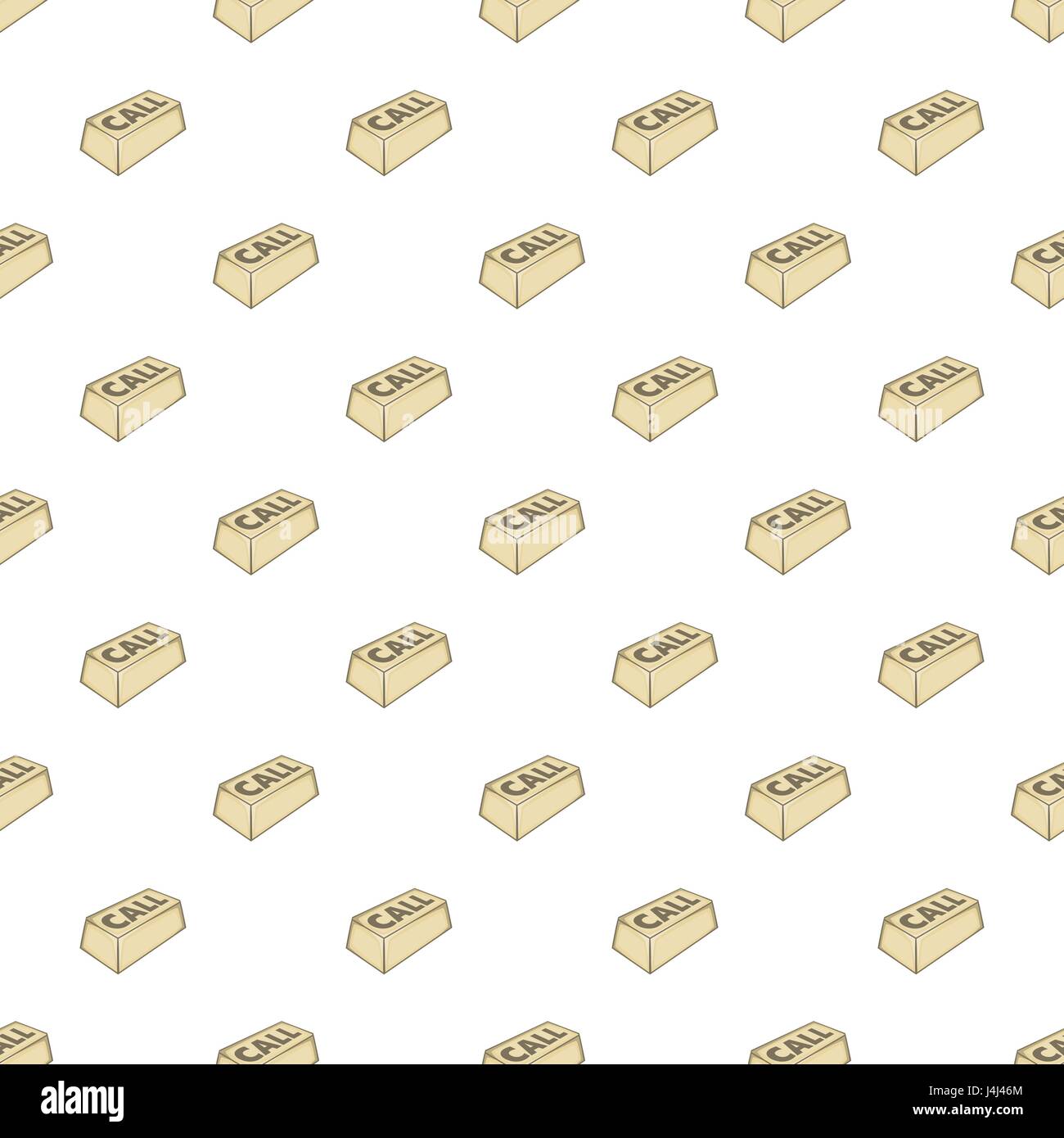 Call button pattern, cartoon style Stock Vector Image & Art - Alamy