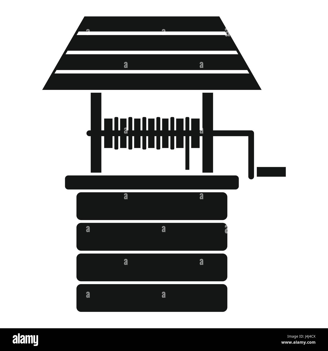 Water well icon, simple style Stock Vector Image & Art Alamy