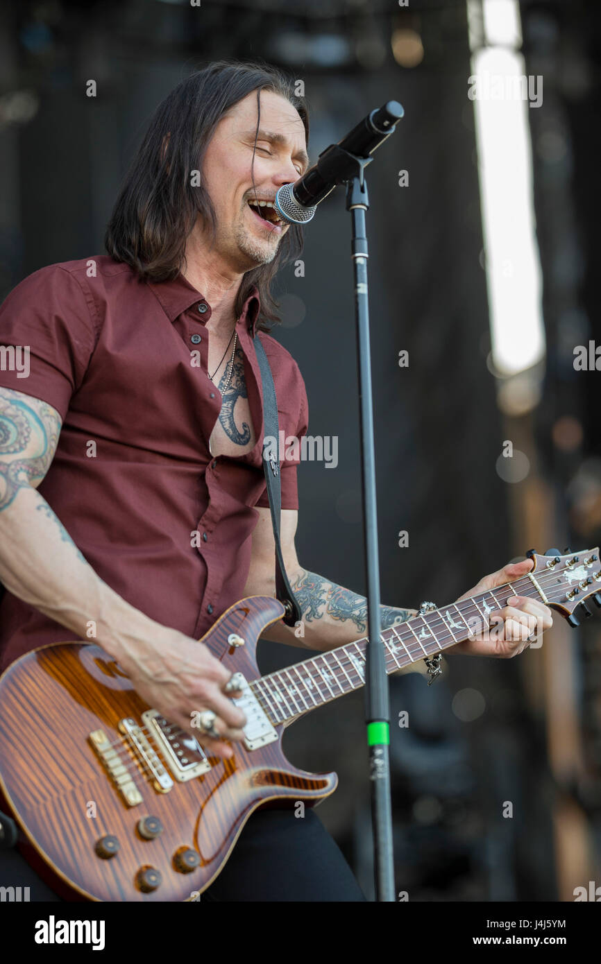 Myles Kennedy performs at 2017 Beale Street Music Festival at Tom Lee ...