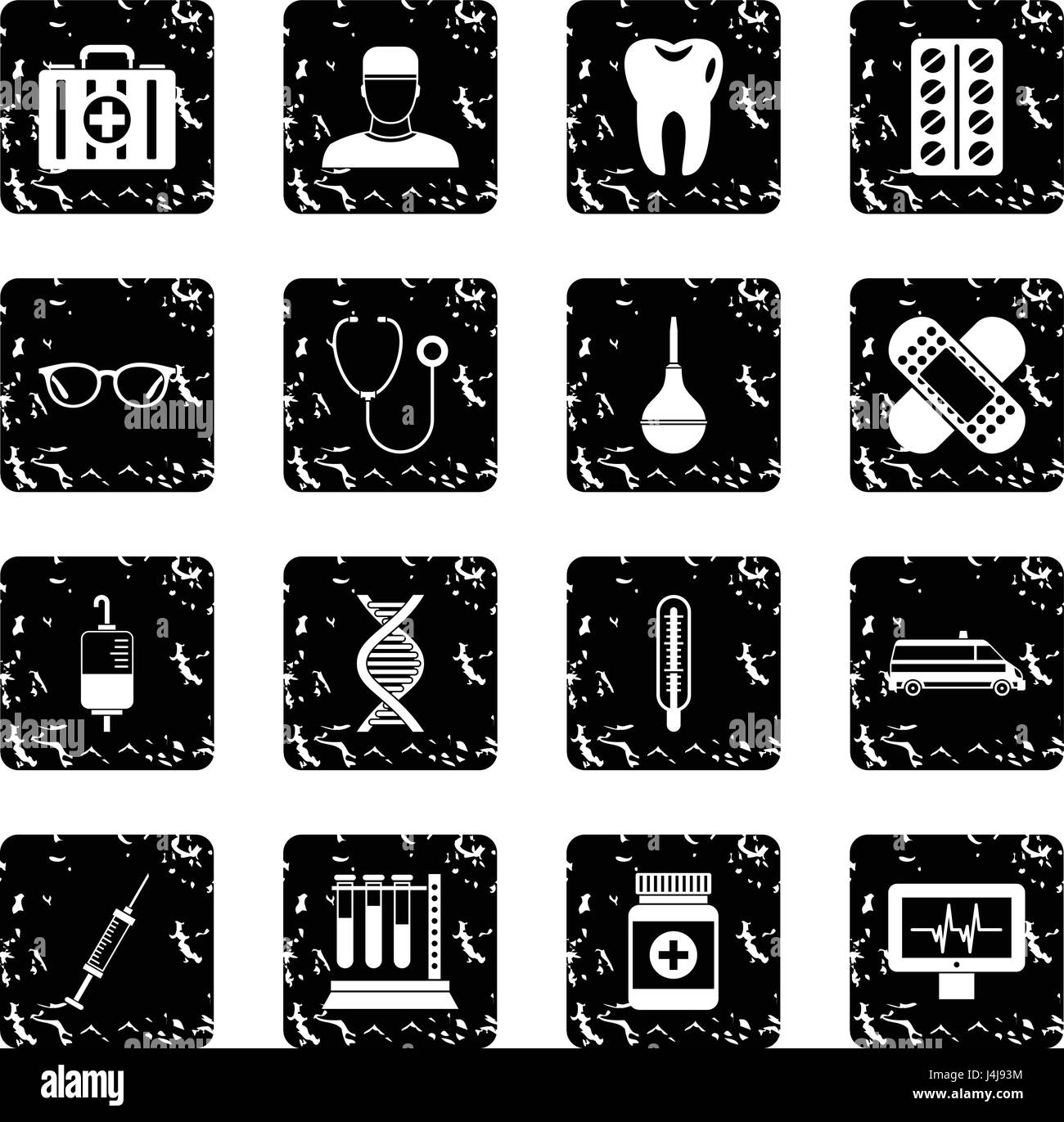 Medicine icons set, simple style Stock Vector Image & Art - Alamy