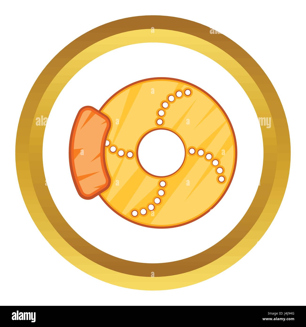 Brake disk vector icon Stock Vector Image & Art - Alamy