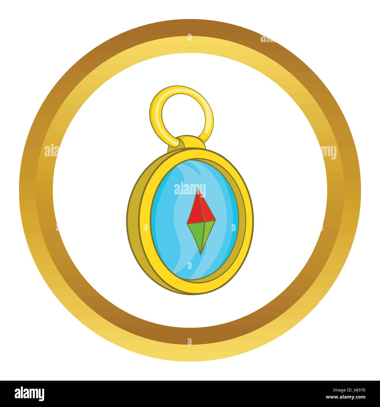 Compass vector icon Stock Vector Image & Art - Alamy