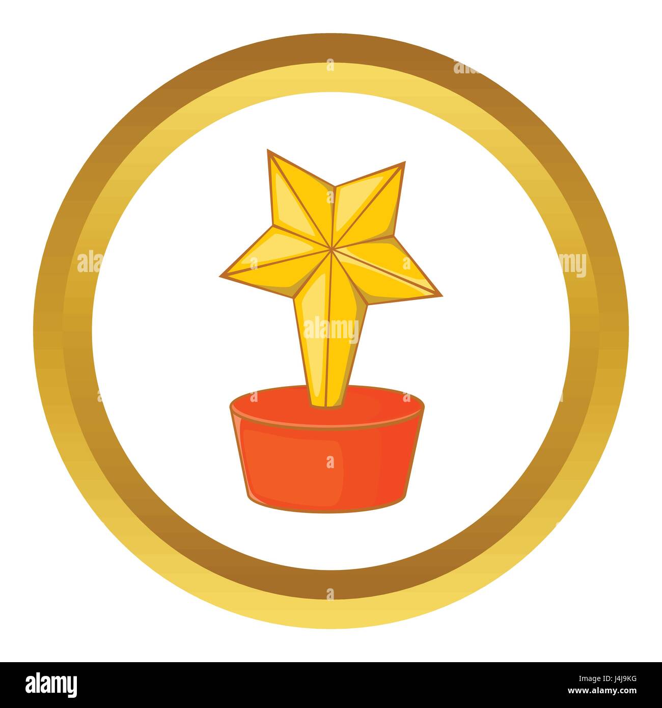 Star award vector icon Stock Vector Image & Art - Alamy