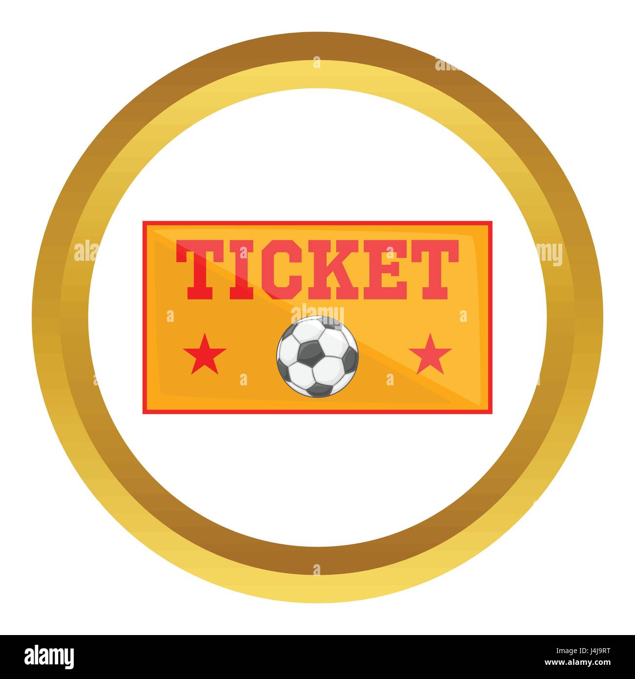 Football tickets vector icon Stock Vector Image & Art - Alamy