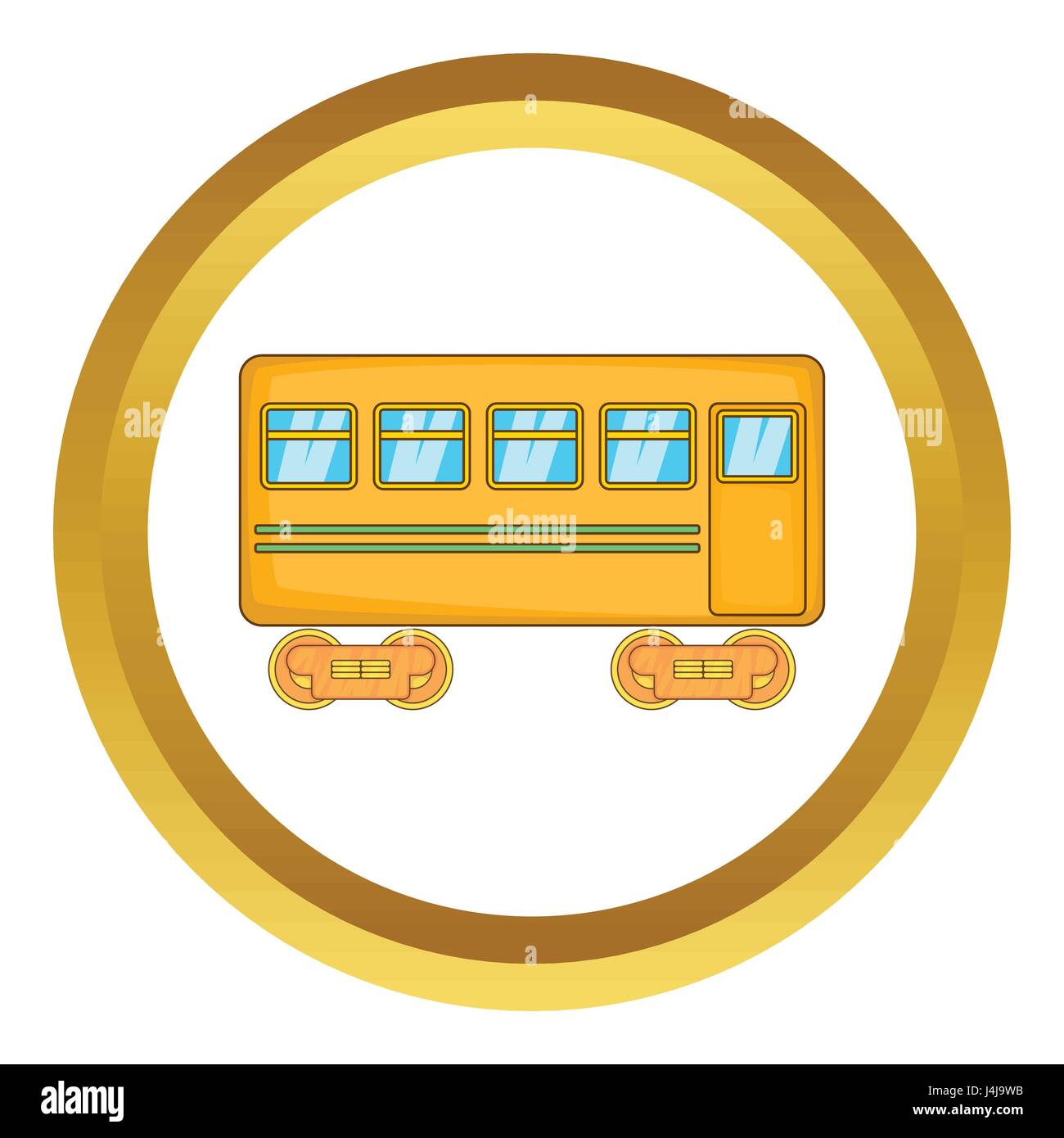 Rail car vector icon Stock Vector Image & Art Alamy