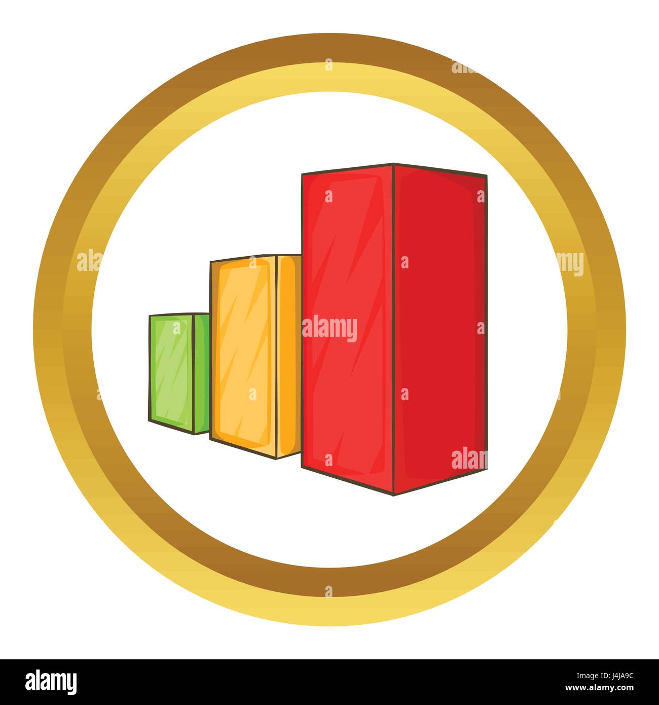 Business chart vector icon Stock Vector Image & Art - Alamy