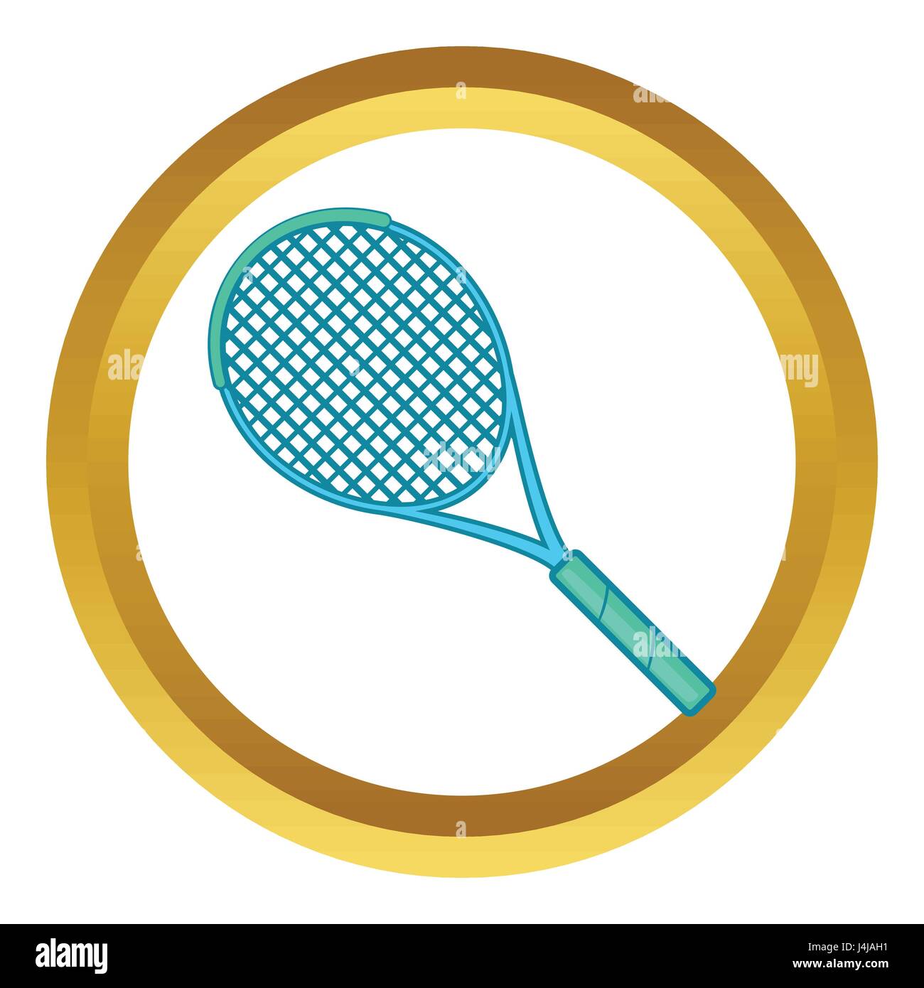 Tennis racket vector icon Stock Vector Image & Art - Alamy