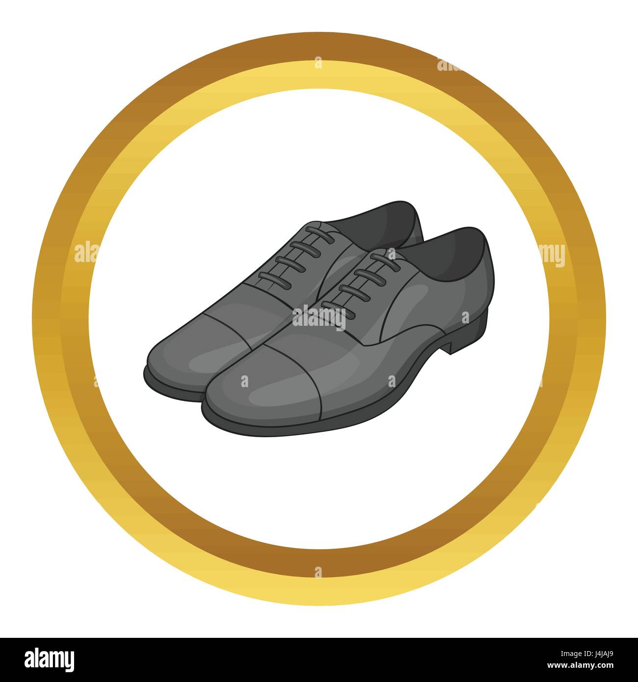 Mens classic shoes vector icon Stock Vector Image & Art Alamy