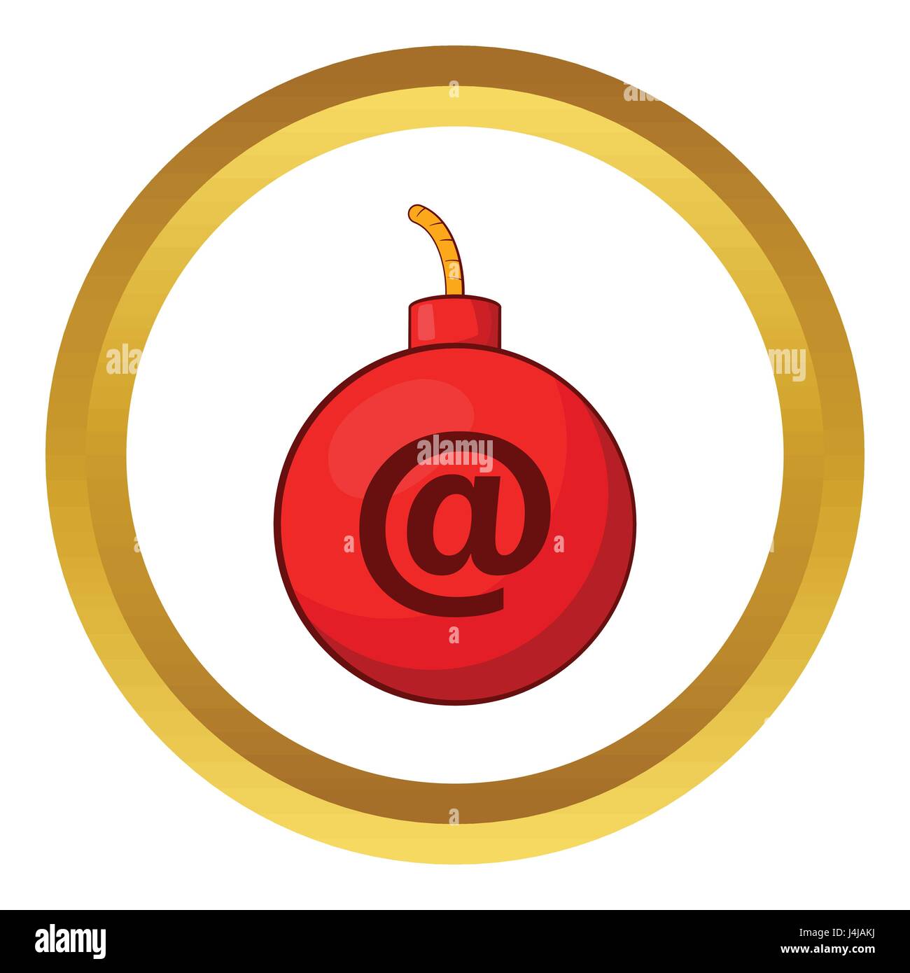 Send document email round Stock Vector Images - Alamy