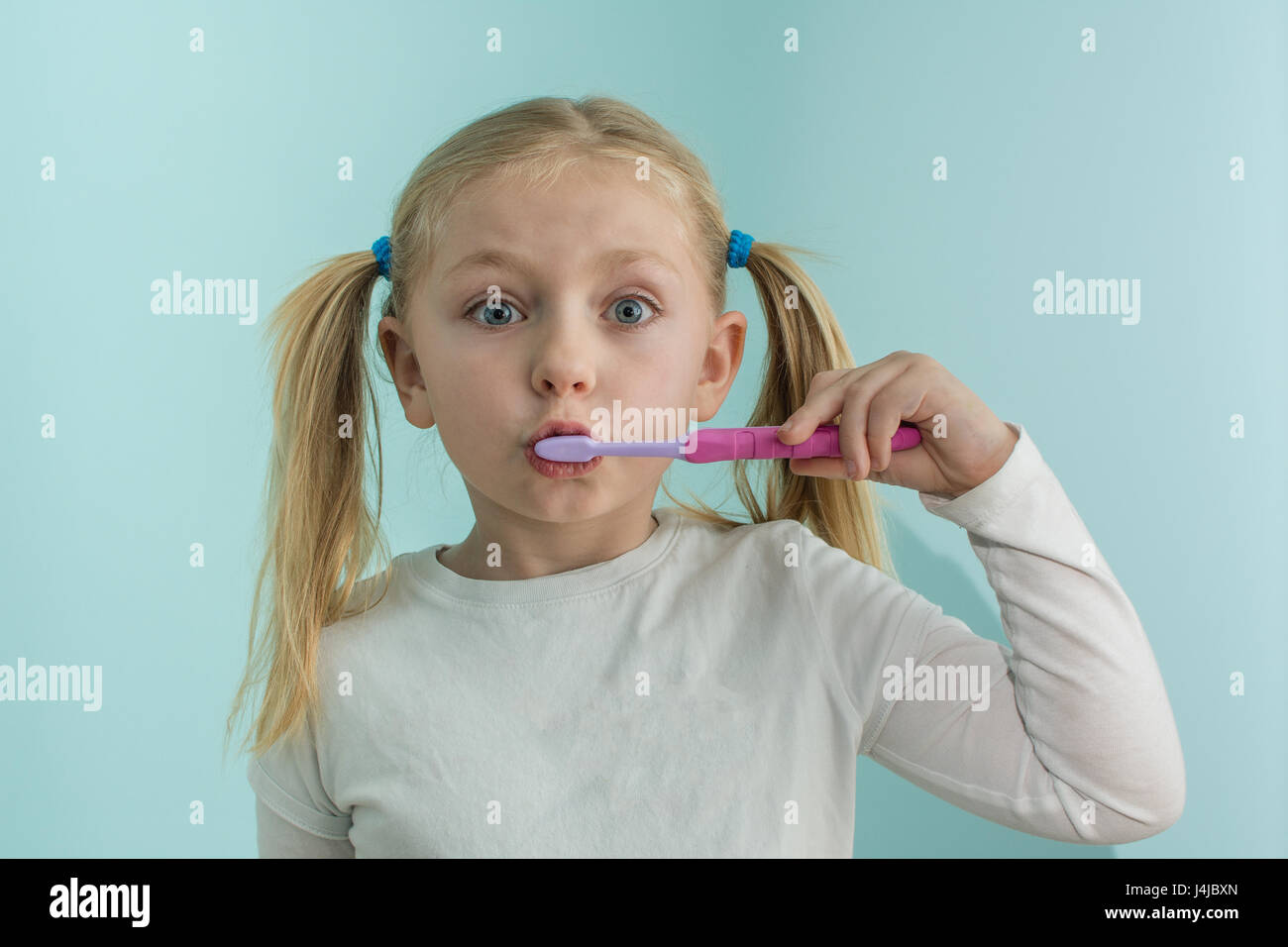 Child brushing teeth school hires stock photography and images Alamy
