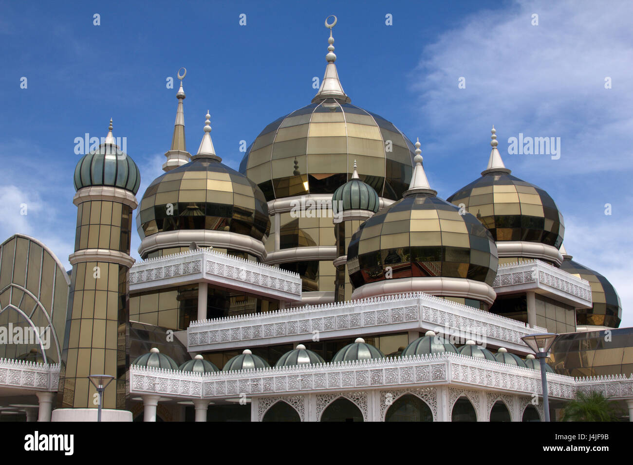 The Crystal Mosque at Kuala Terengganu, Terengganu state, Malaysia Stock Photo