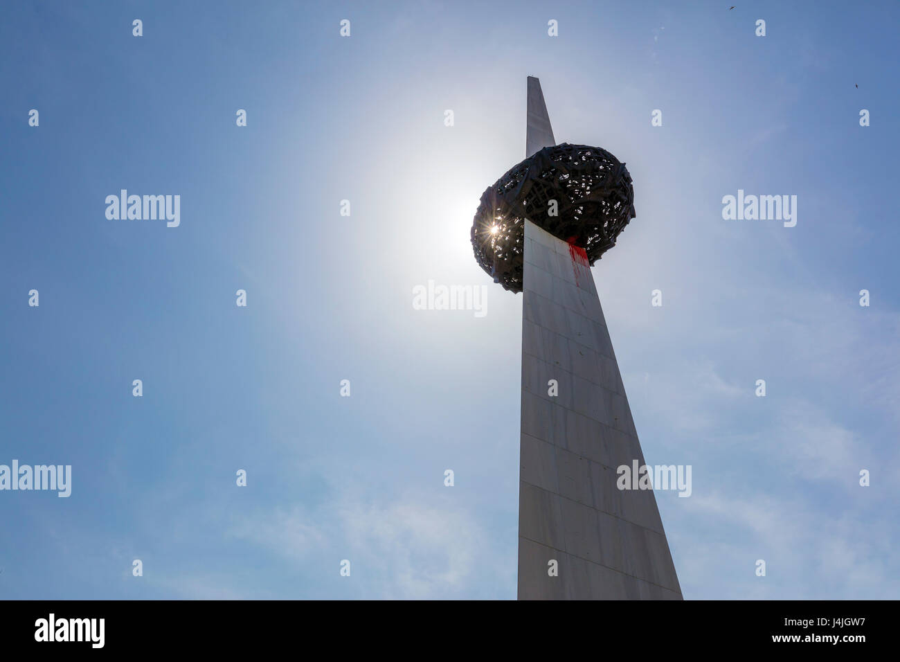 Monument on Revolution Square in Bucharest, Romania. This Is One Of The ...