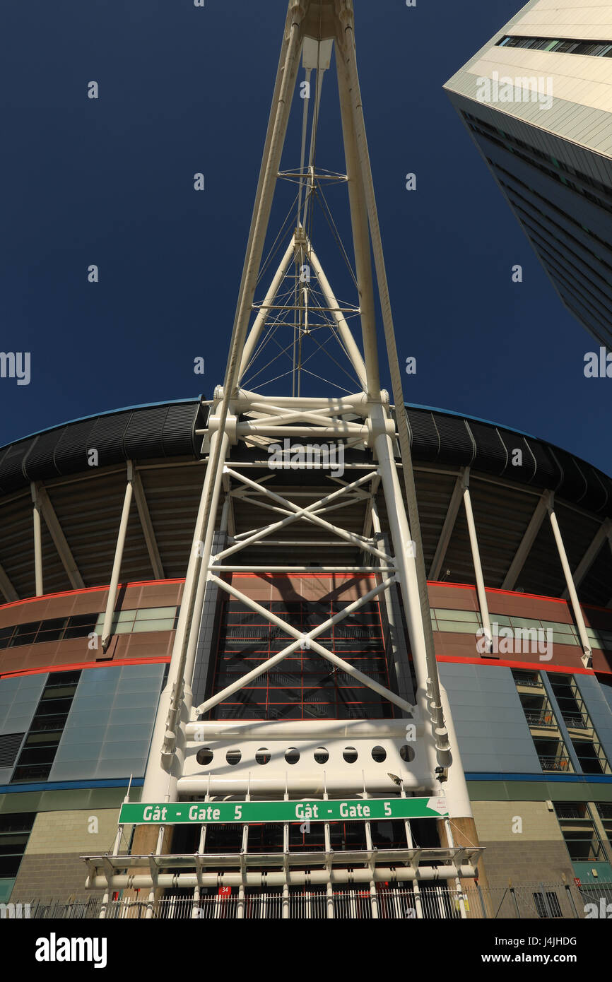 Principality Stadium, formally Millennium Stadium, Cardiff, Wales, UK ...