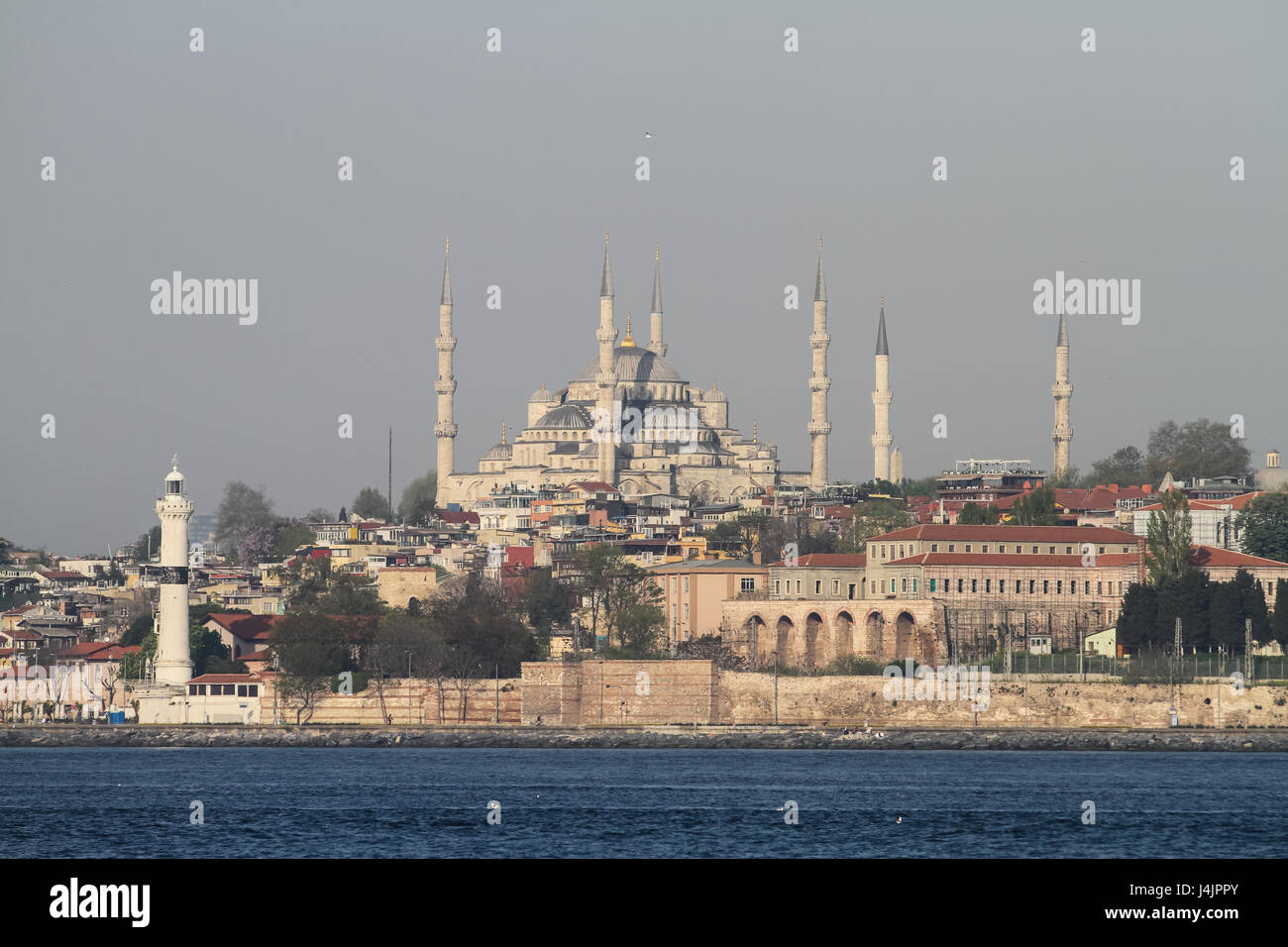 Sultanahmet Blue Mosque in Istanbul City, Turkey Stock Photo - Alamy